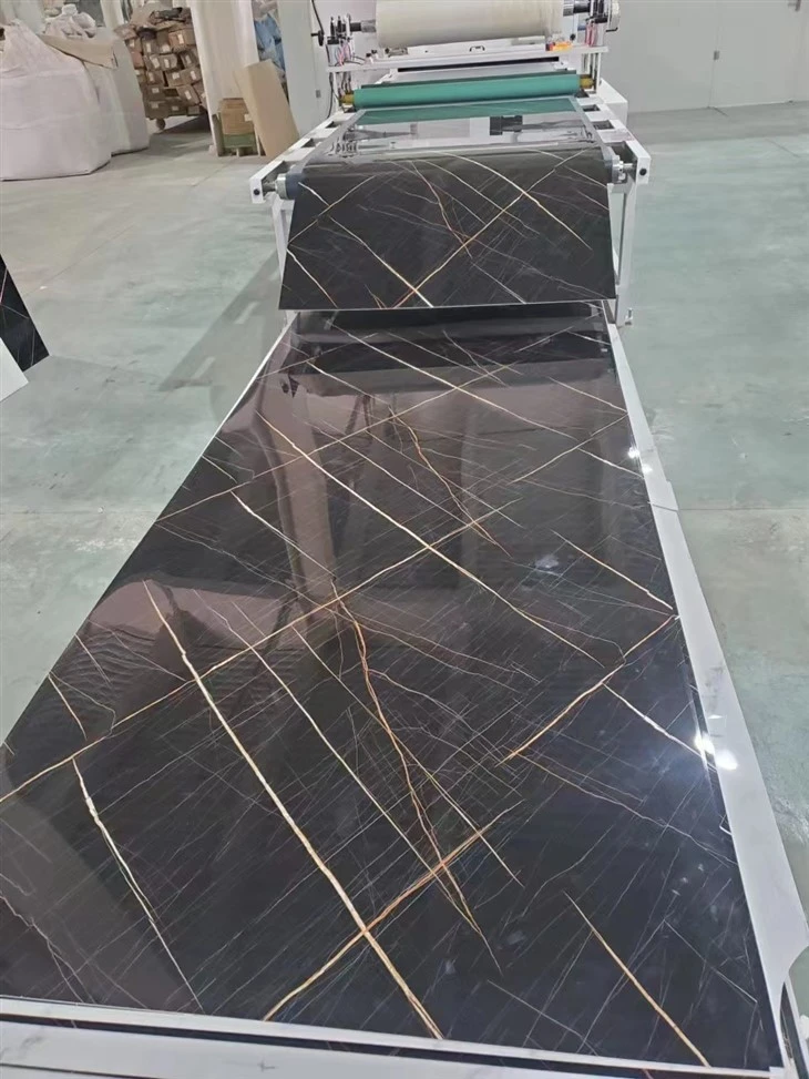 220*2440mm PVC Marble Sheet UV Wall Panel